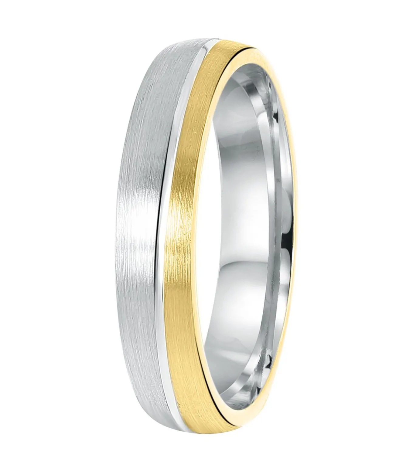 Ring 'Zaragoza' Zilver - zilverkleurig-goudkleurig