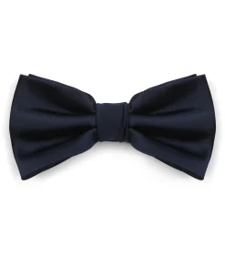 Satin Strik Blauw