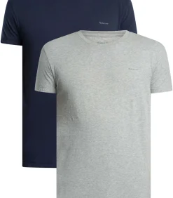 Set Van 2 Lounge T-Shirts Met Ronde Hals