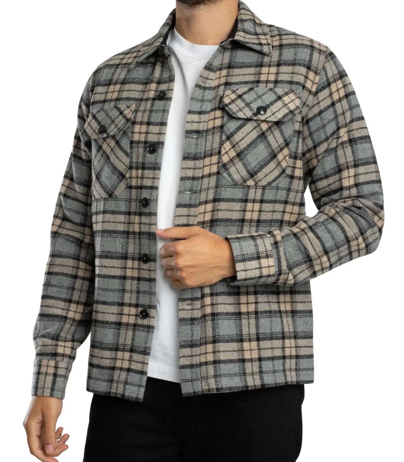 Shcarl4 Geruit Overshirt