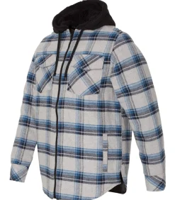 SHERPA LINED - Trui met kap - Grijs