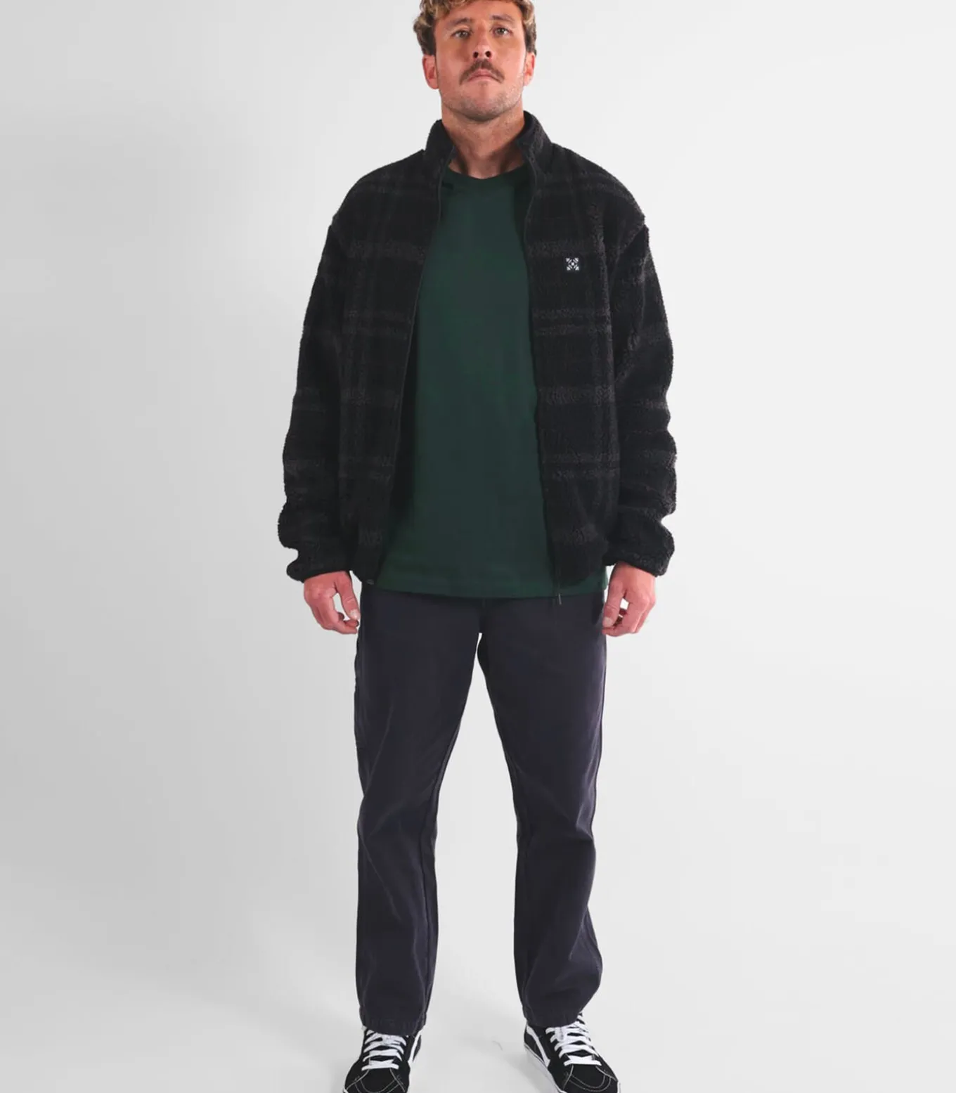 Sherpa met rits PLAID