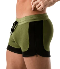 Shorty sport Quick Dry kaki