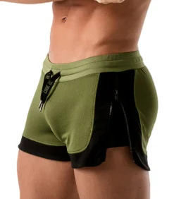 Shorty sport Quick Dry kaki