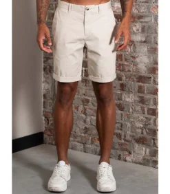 Signature chino short - putty