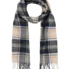 Sjaal Wolmix Tartan Beige