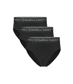 slip 3 pack knitted brief black