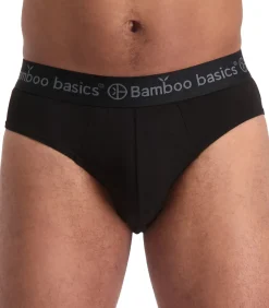 slip 3 pack knitted brief black