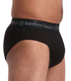 slip 3 pack knitted brief black