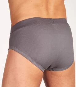 slip 3 pack new basic cotton 4-1 rib grey