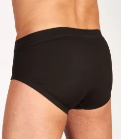 slip 3 pack new basic cotton 4-1 rib black