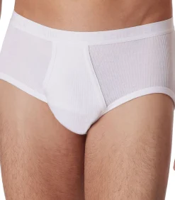 slip 2 pack original classics 2-2 rib sports briefs white