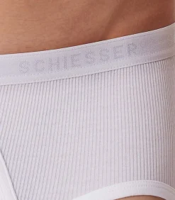 slip 2 pack original classics 2-2 rib sports briefs white