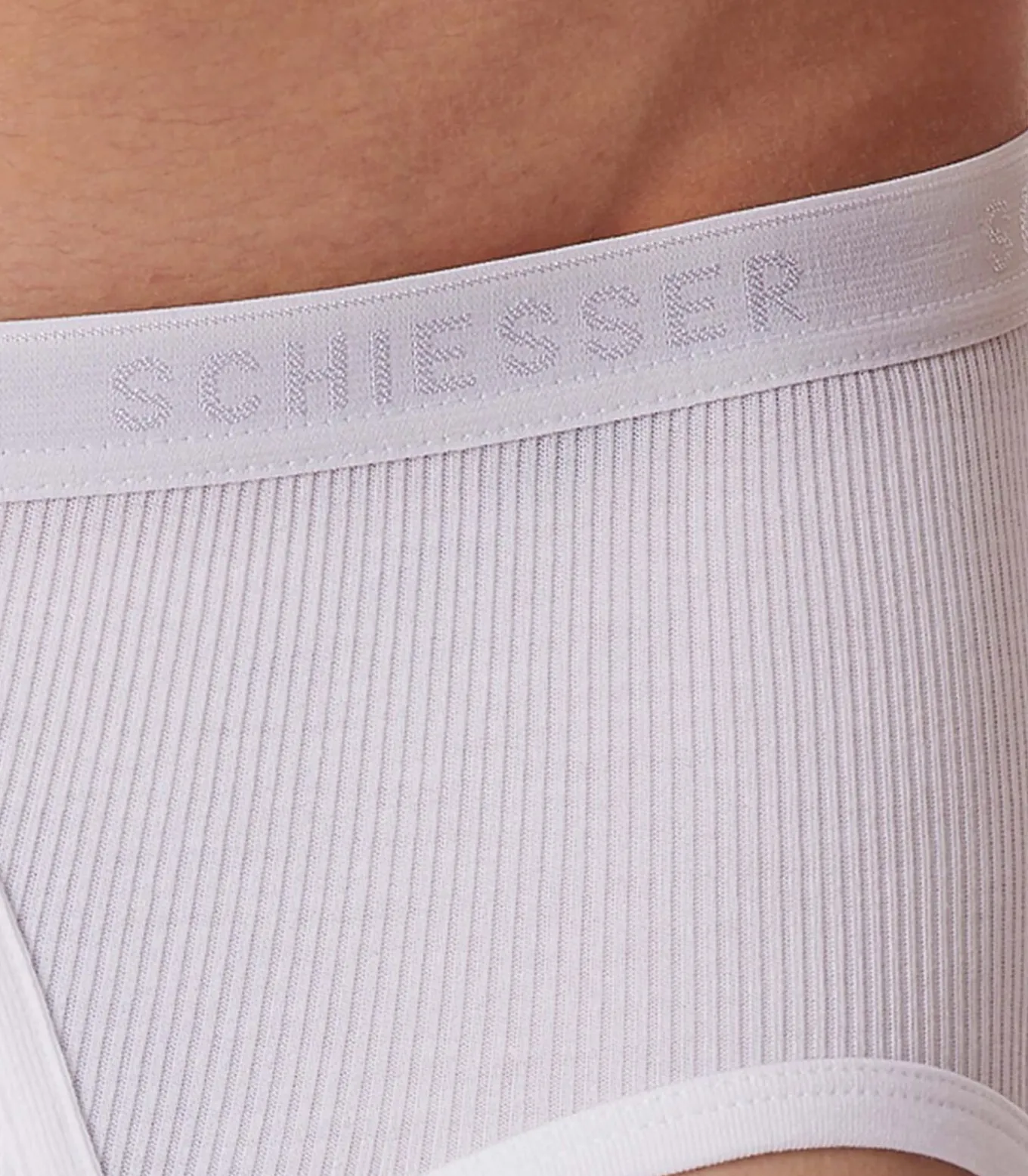 slip 2 pack original classics 2-2 rib sports briefs white