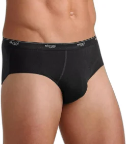 slip basic midi black