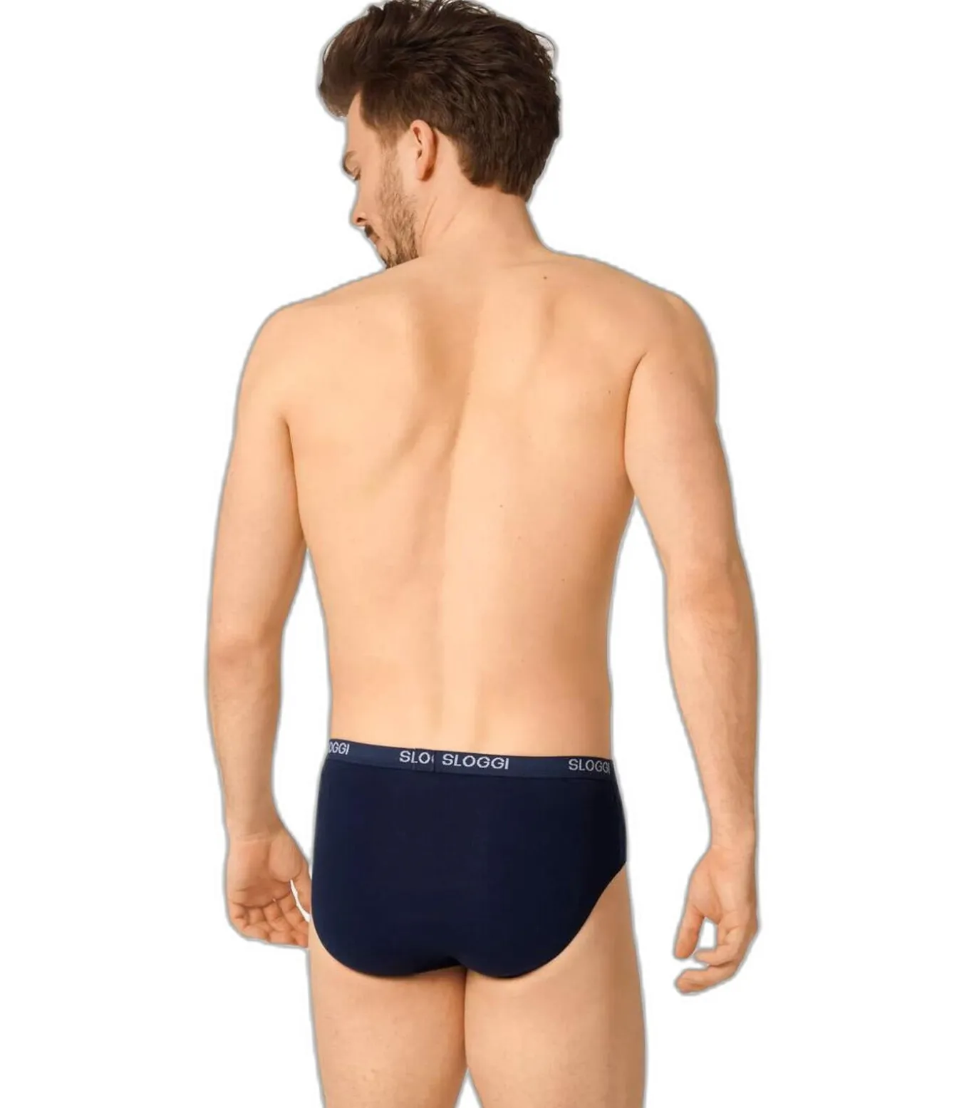 slip basic midi night blue