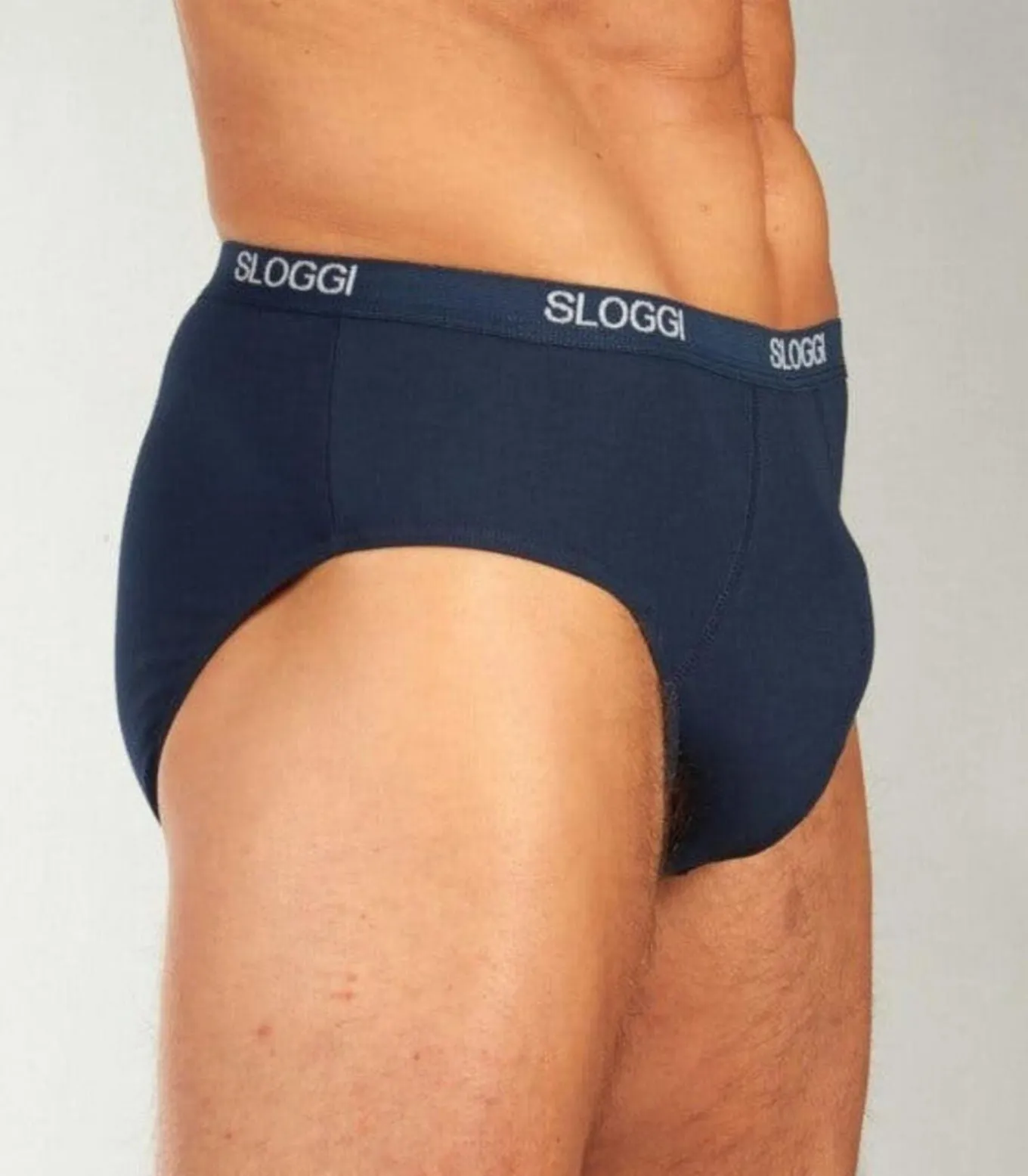 slip basic midi night blue