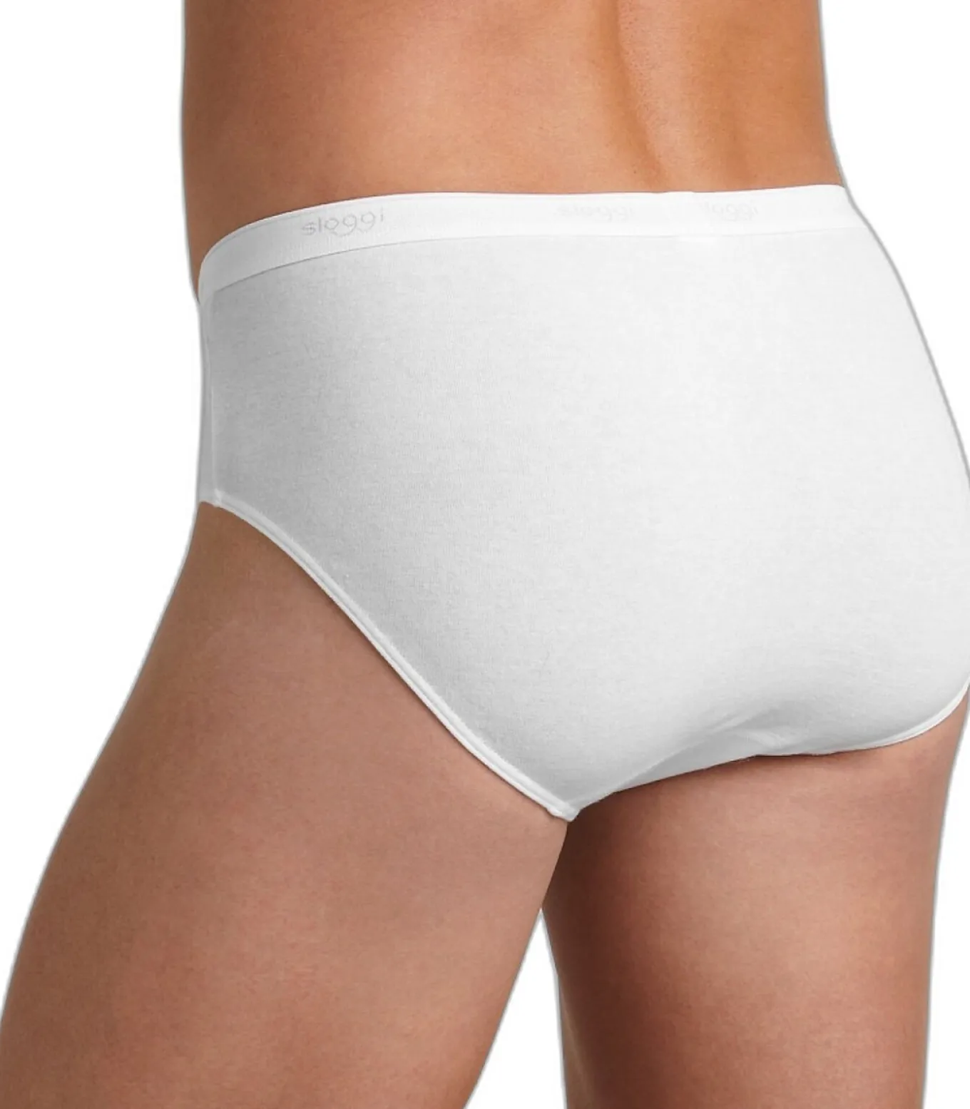 slip basic midi white