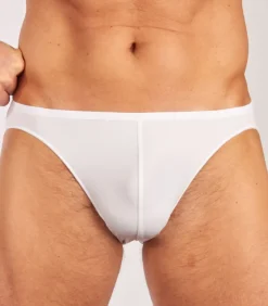slip plumes micro briefs white