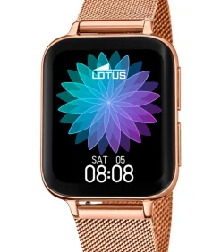 Smartwatch lotus dames smartime, roestvrij stalen band