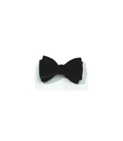 Smokingstrik fluweel donkerblauw