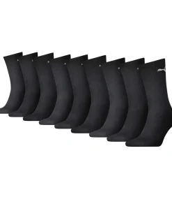 sokken 9 paar crew sock white / grey / black
