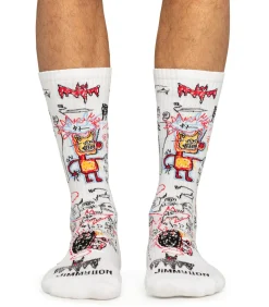 Sokken Athletic Basquiat Batman