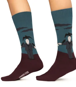 Sokken Hitchcock Crows
