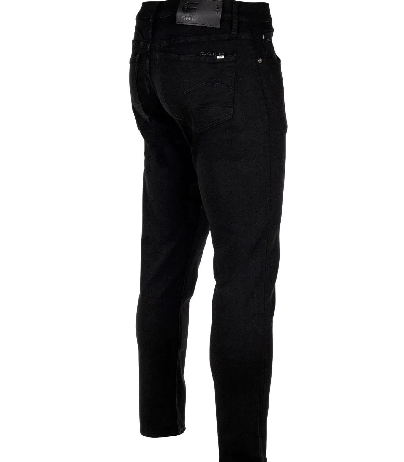 Spijkerbroek 3301 Slim Pitch Black