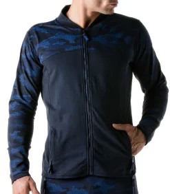 Sportjas Urban Camo navy