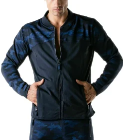 Sportjas Urban Camo navy