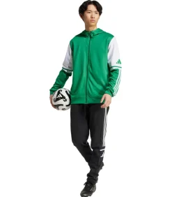 SQUADRA 25 - Hoodie Met Volledige Ritssluiting - Groen