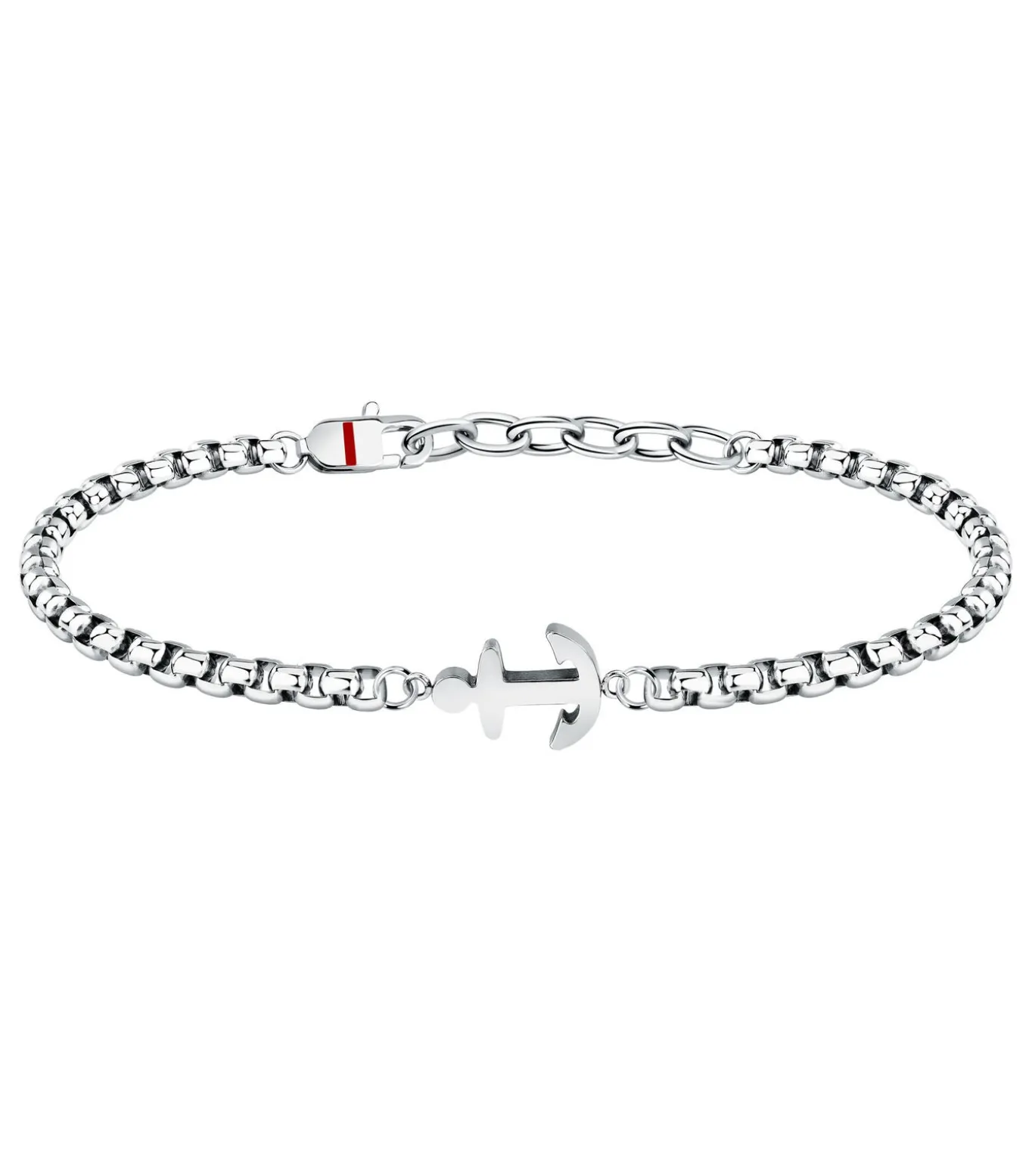 Stalen armband, emaille MARINE