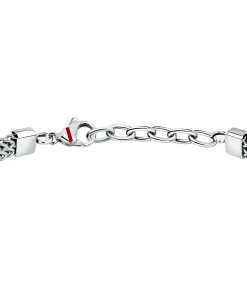 Stalen armband, emaille MARINE