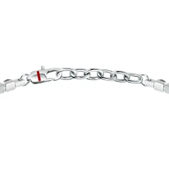 Stalen armband, TENNIS-kristallen