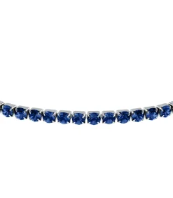 Stalen armband, TENNIS-kristallen