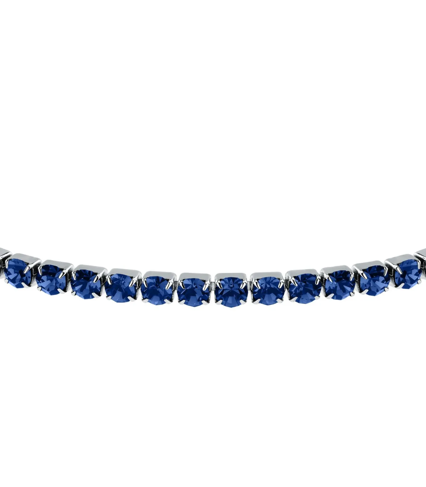 Stalen armband, TENNIS-kristallen