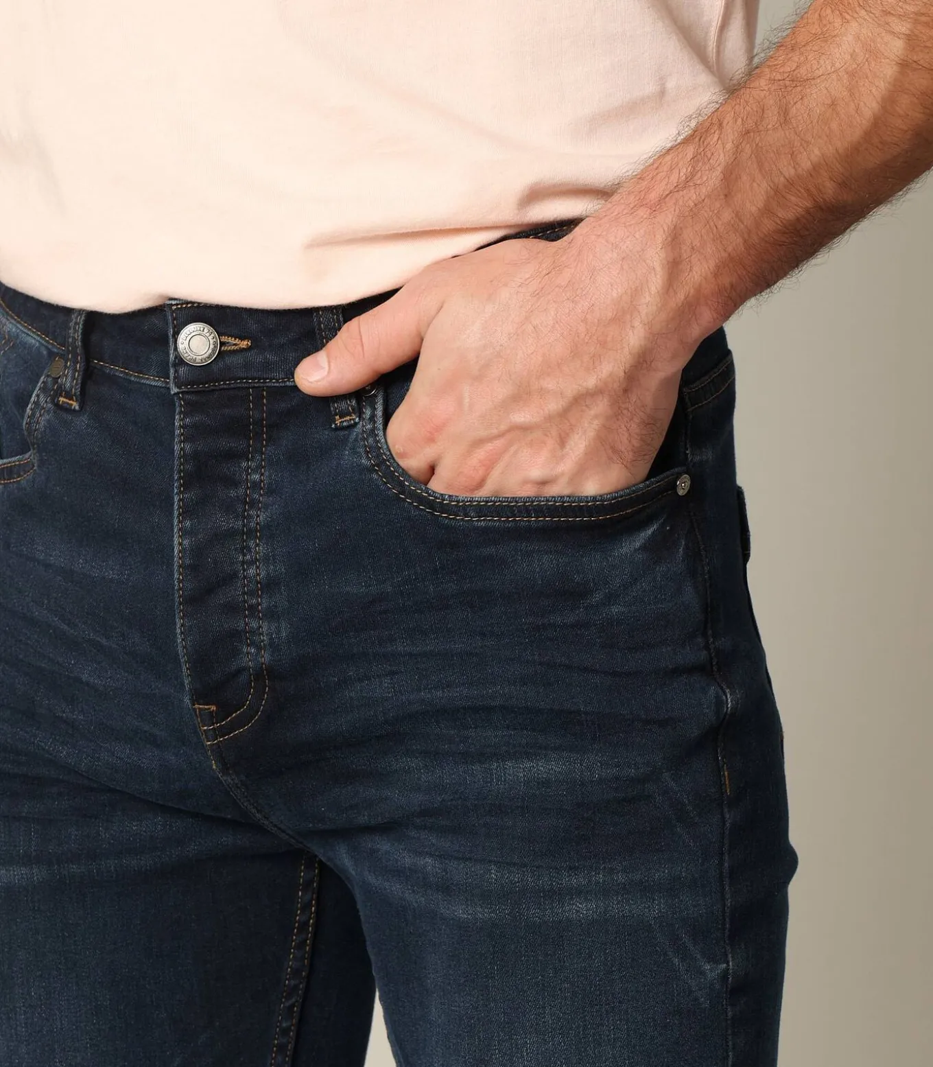 STAN - Gewassen jeans voor heren