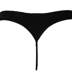 string freddy g-string black