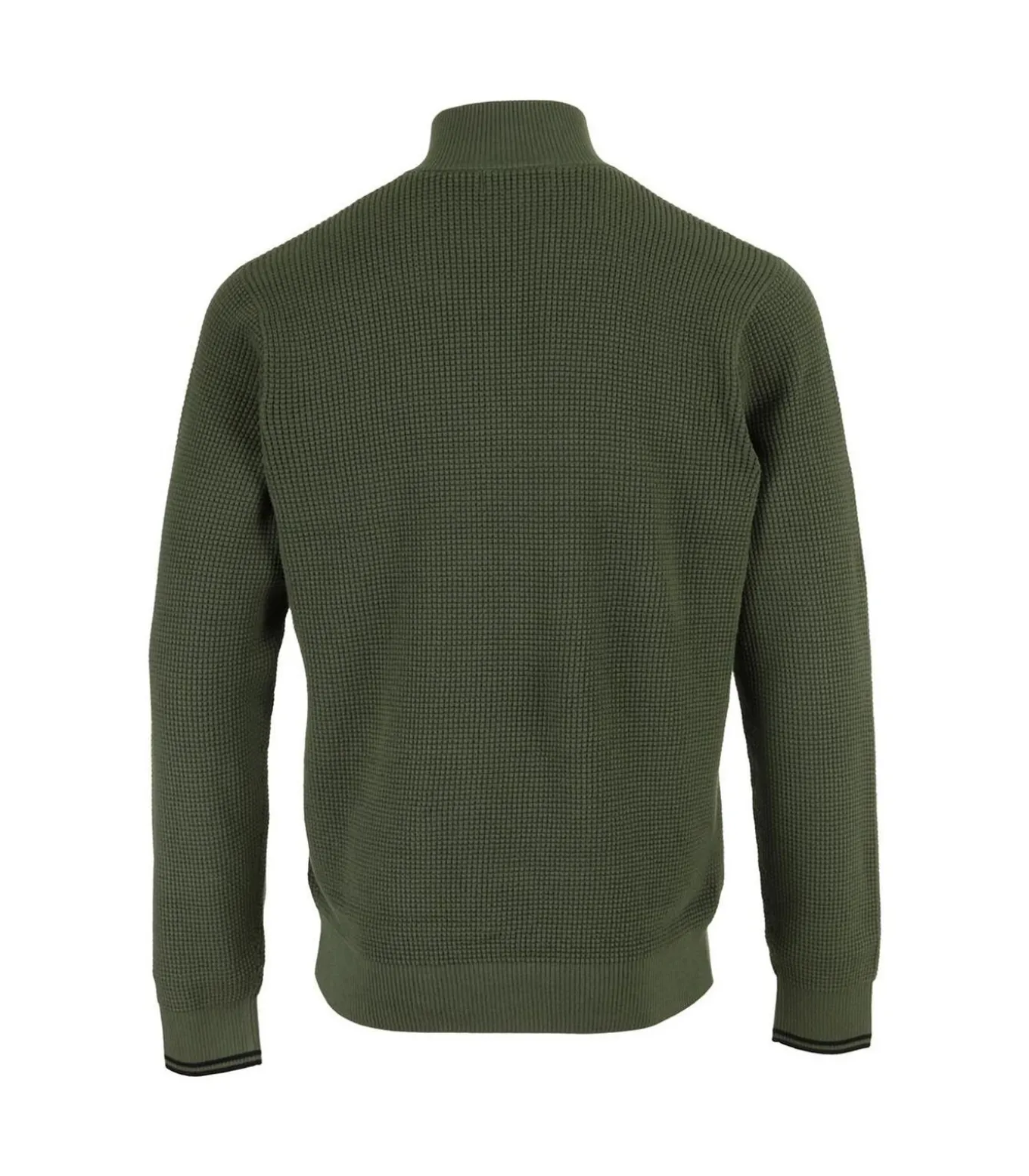 Sweat Waffle Stitch Half ZipJumper