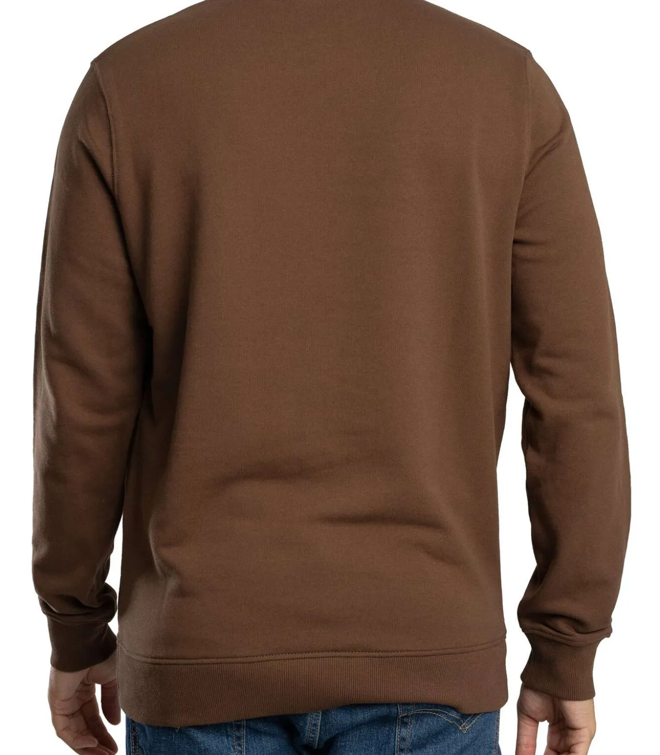 Sweatshirt Met Ronde Hals En Logo
