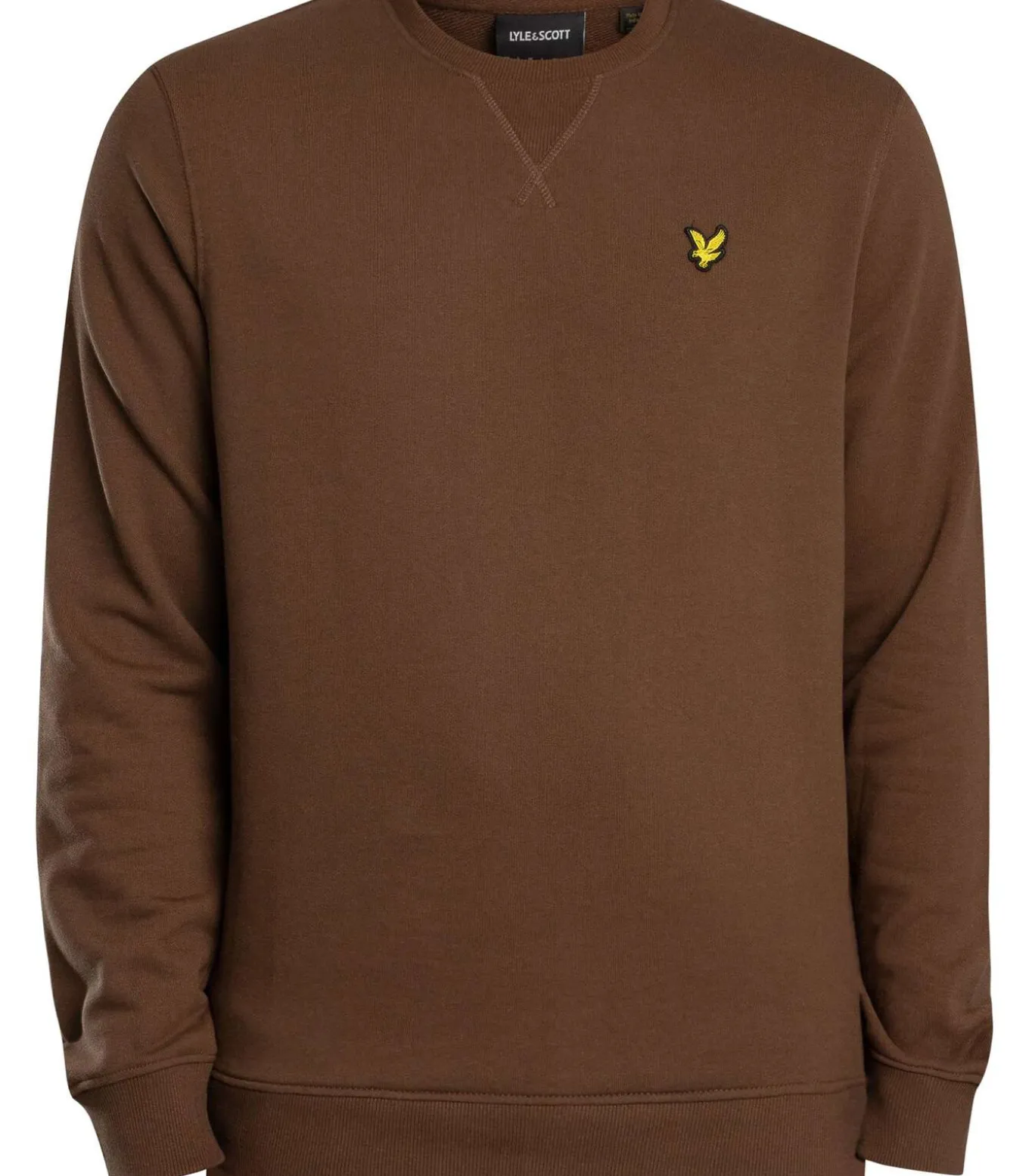 Sweatshirt Met Ronde Hals En Logo
