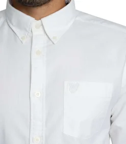 Tonal Eagle Plain Oxford Shirt
