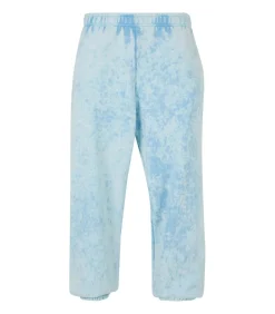 TOWEL WASHED - Joggingbroek - Lichtblauw