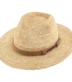 Traveller raffia hoed natural
