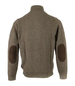 Truien Essential Patch Zip Through Knitted Jumper