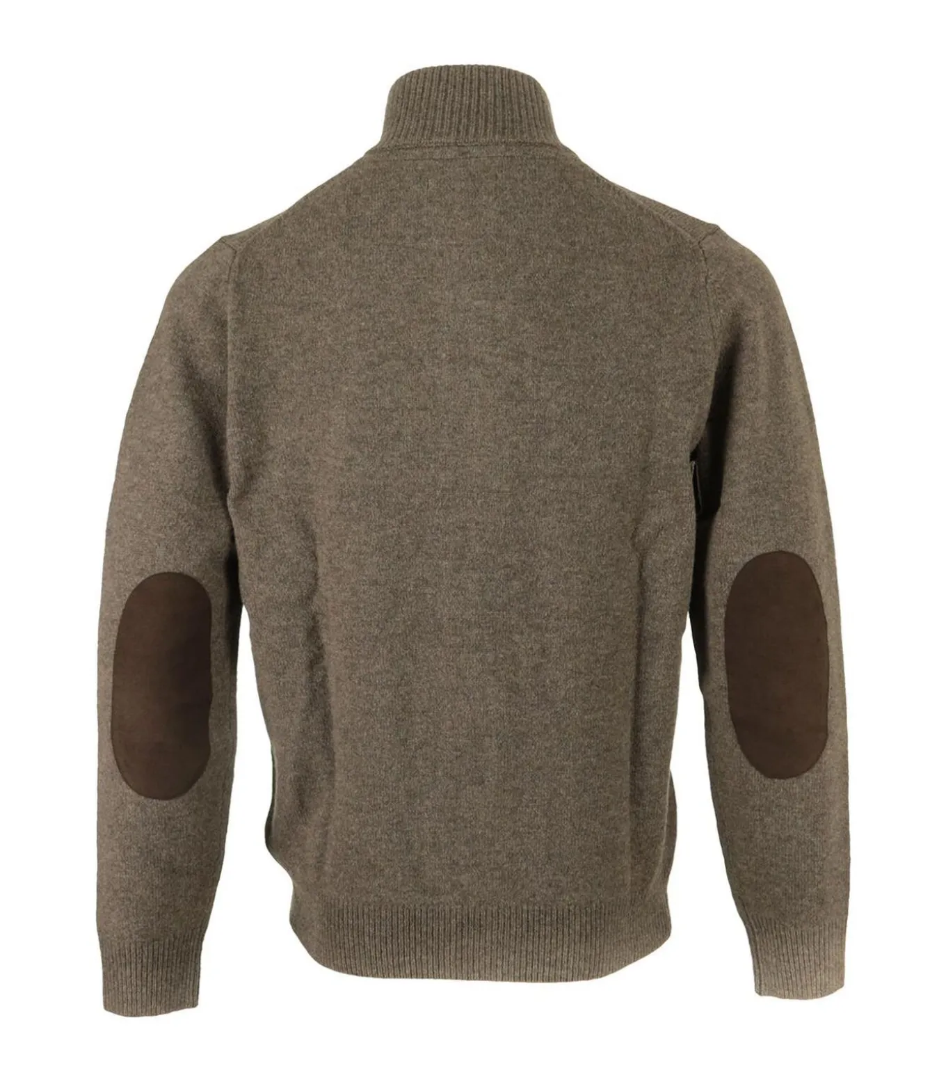 Truien Essential Patch Zip Through Knitted Jumper