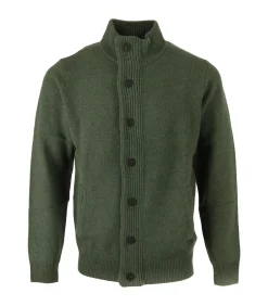 Truien Patch Zip Through Knitted Jumper