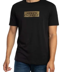 T-Shirt Met Diagonaal Logo