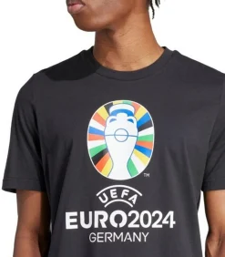 UEFA EURO24 - T-shirt - Zwart